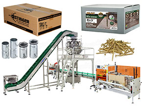 fastener packaging machine