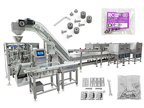 fastener packaging machine