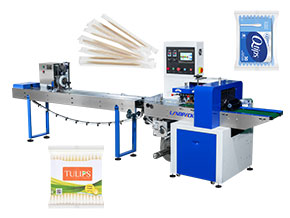 Cotton Bud Flow Packing Machine