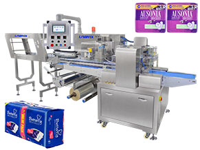 sanitary pads packaging machine