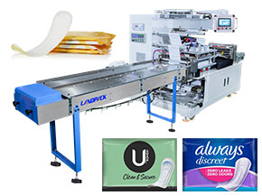 sanitary pads packaging machine