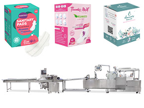 sanitary pads packaging machine