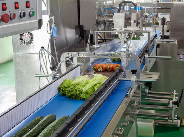 vegetable wrapping machine