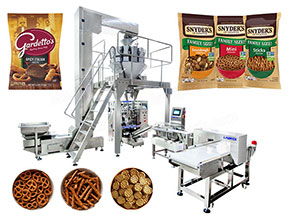 snacks packing machine