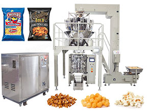 snacks packing machine