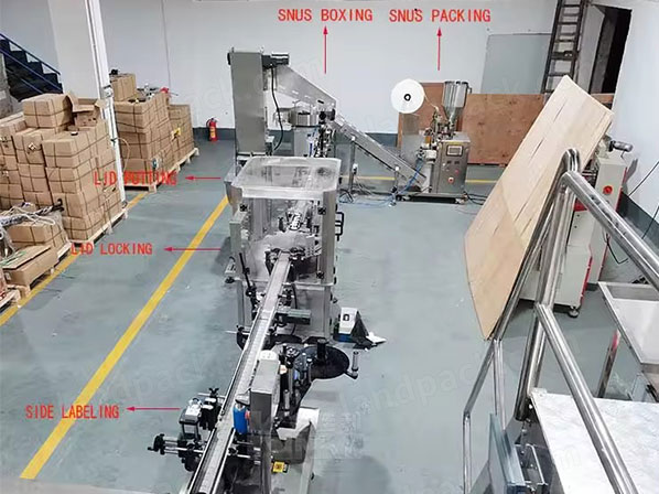 snus packing machine cost