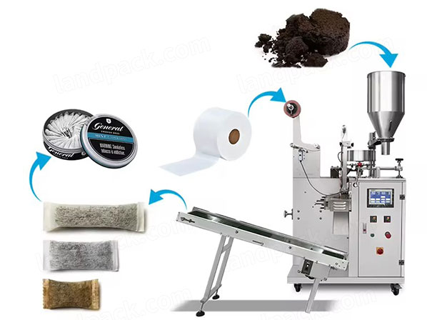 snus pouch packing machine