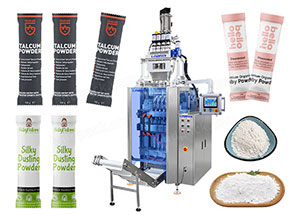 talcum powder filling machine