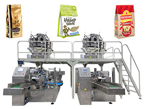 certified m shape pouch packing machine