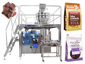 certified m shape pouch packing machine