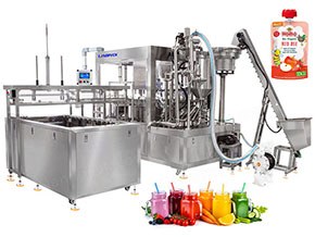 spout pouch filling machine