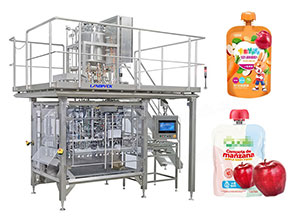 spout pouch filling machine